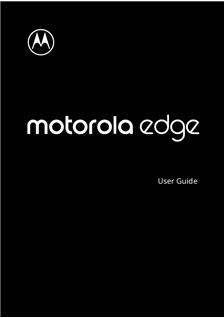 Motorola Edge 2021 manual. Camera Instructions.